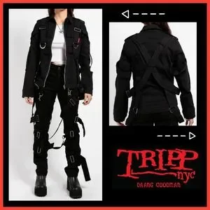 TRIPP NYC レディース　ベロア　ジャケット TRIPP NYC レディース ベロア ジャケット TRIPP NYC - TRIPP NYC